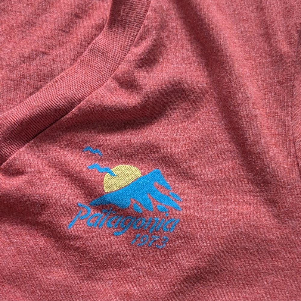 Patagonia V neck T shirt slim fit - Picture 6 of 7